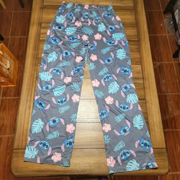 Disney Stitch Grey & Lavender PJ / Lounge Set - Size 1XL - Picture 7 of 8